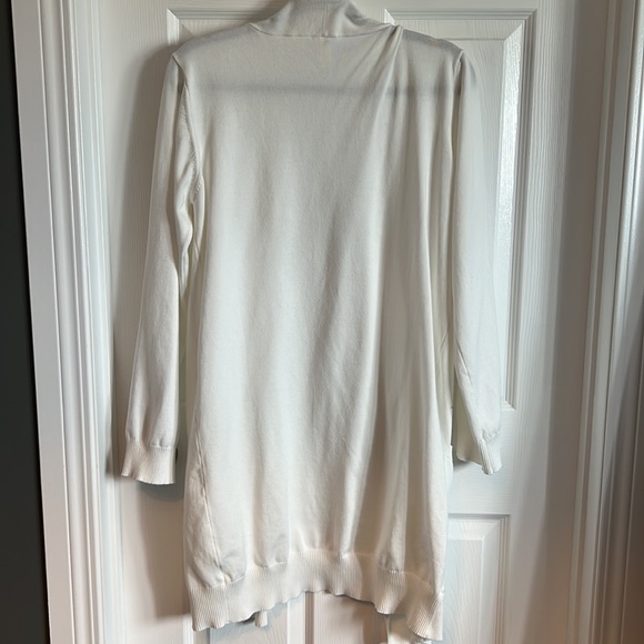 Long White Cardigan - Picture 4 of 5
